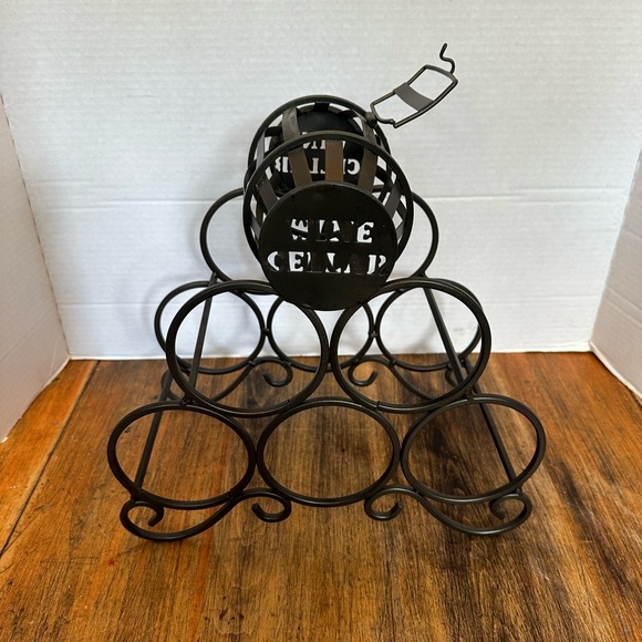 Wine Cellar Tabletop Wine Rack Holder Wine Bottle Storage for Corks - Picture 5 of 10